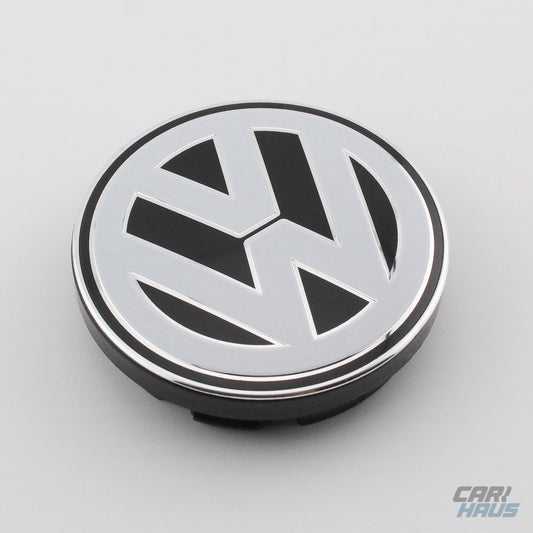 Wheel Center Cap - White and Black - 56mm