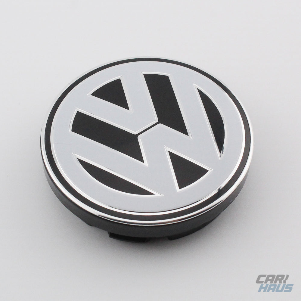 Wheel Center Cap - White and Black - 56mm